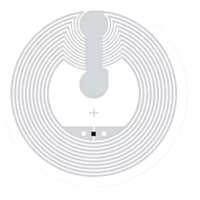 Maßgefertigte ISO PVC/PET RFID-Etiketten 13,56 MHz NFC-Aufkleber Mini-Tag 213/215/216 Chips Wasserdichter Zahlungs-Smart-Tag für Social Media URL