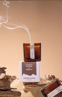 Nouveau design, vente en gros, diffuseur de parfum d'ambiance de luxe personnalisé pour hôtel, diffuseur à bâtonnets en verre sans plomb, fait main