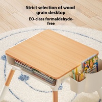 Table de jeu multifonctionnelle Yasmey modèle 8833 en vente chaude, style moderne, tables et chaises en bois massif pour enfants, pour une utilisation scolaire