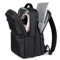 Mochila para Computadora de Diseño Simple y Multicompartimentos Annbutterfly, Mochila de Negocios para Hombres, para el Trabajo y Viajes Cortos
