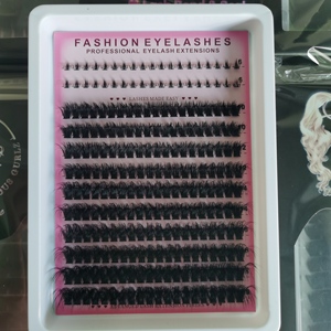 Extensions de cils professionnelles 5D Flora <span class=keywords><strong>Auto</strong></span> Blossom Easy Fan 0.07 Cils en velours de vison naturel Vendeur en gros - Product Image 5