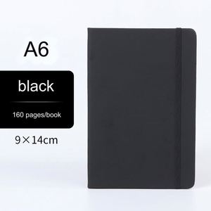 Customized Logo Hardbound A5 <b>A6</b> Pu Leather Notebooks Laser Engraved Logo <b>Diary</b> Plan Promotional Gifts Notebook with Strap - Product Image 2