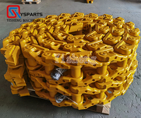 Ensemble de maillons de chenille lubrifiés pour bulldozer D7H 6Y-1141, ensemble de chaîne de chenille, pièces de machines de construction