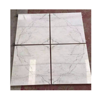 Carrelage de sol en marbre de jade de Birmanie blanc pur élégant