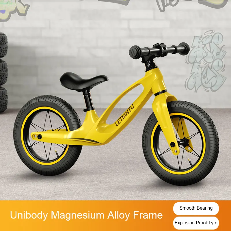 2024 Nieuwe Aankomst Kinderen Fiets Kids Mini Balansfiets 12/14 Inch Loopfiets Voor Kinderen