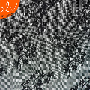 Tela de Encaje de Tul de Nailon 89% y Elastano 11%, Tela de Encaje de Lujo con Bordado de Alta Gama 2023 - Product Image 2