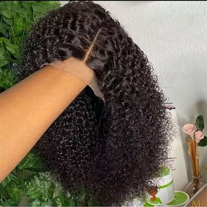 Perruques Bob Cheveux Raides avec Fermeture Frontale en Dentelle, Perruque Cheveux Humains <span class=keywords><strong>Blondes</strong></span> 613 avec Mèches, Perruque Courte Noire Personnalisable - Product Image 6