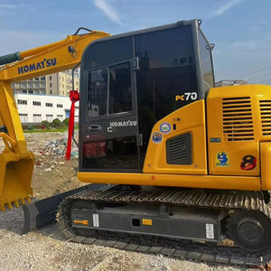 Komatsu เครื่องขุด PC70มือสองจากญี่ปุ่นสภาพดีเครื่องยนต์หลักราคาถูก - Product Image 1