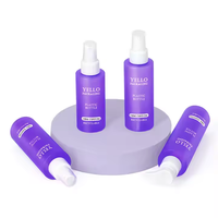 Flacons de vaporisateur et de lotion pour le corps en forme de cylindre de 50 ml, 80 ml, 100 ml pour les soins de la peau