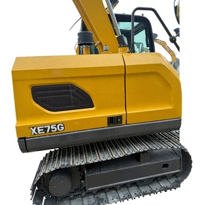 Excavadora Mini de Orugas XE75G 7.5T de Venta Directa de Fábrica, Maquinaria de Construcción de Alto Rendimiento con Enganche Rápido - Product Image 1