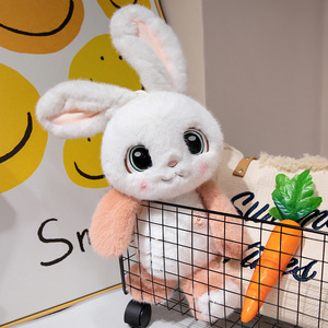 Juguete de Peluche de Conejo Unisex en Oferta, Adorable Muñeco de Peluche Largo con Diseño Bordado para Fiestas, Regalo para Niños - Product Image 4