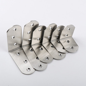 JINNATE Stainless Steel Corner Bracket L-Shaped Support 50x50mm 65x65mm 85x85mm Thickened Durable Shelf Connector - Product Image 2