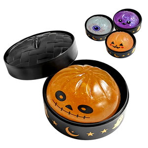 Anti <b>Anxiety</b> Halloween Dumpling Squeeze <b>Toy</b> Durable Extrusion Mystery Pectin Big Squishy Ghost Pumpkin <b>Toy</b> for Girls - Product Image 1