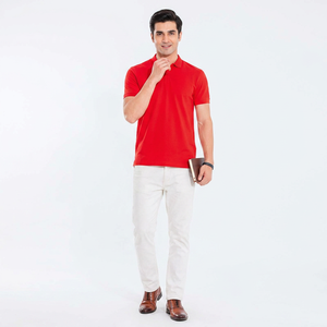 Camiseta Polo para Hombre, Ropa de Moda Masculina, Informal, Transpirable, de Manga Corta, con Logotipo Personalizado, para Uso Diario, al por Mayor - Product Image 1