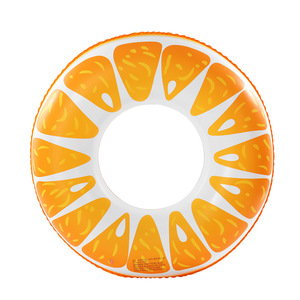 Flotador Inflable de PVC Grueso con Forma de Naranja para Niños, Juguete para Piscina de Verano - Product Image 5