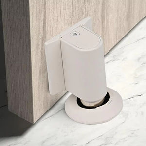 Butée de porte invisible à ressort magnétique permanent en alliage de zinc, type portique de sécurité au sol, installation adhésive 3m - Product Image 2