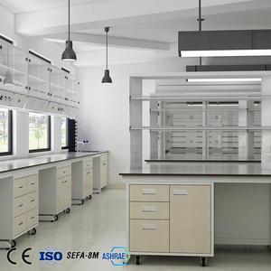 Mesa <span class=keywords><strong>de</strong></span> Laboratorio Modular <span class=keywords><strong>de</strong></span> Acero Moderna WUY con Altura Ajustable y Soporte Postventa para Centros <span class=keywords><strong>de</strong></span> Investigación y Escuelas - Product Image 1