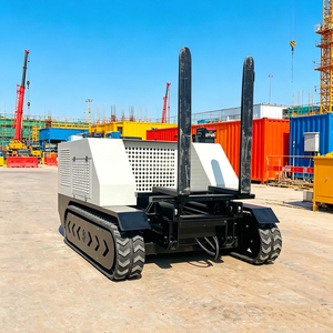 Electric Remote-Controlled Tracked Pallet Truck Foldable Forks High-Pressure Pump Precision Cargo Handling Equipment for