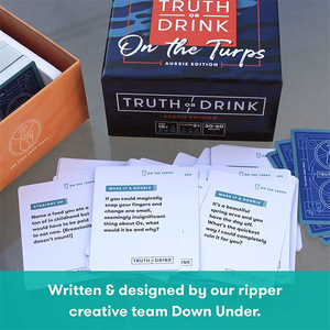 Jeu de cartes Truth Or Drink, édition australienne, jeu de société pour 3 joueurs, à partir de 14 ans, divertissement amusant, jeux de cartes - Product Image 4