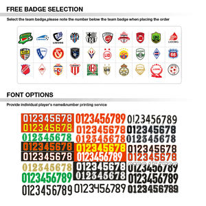 Ensemble de maillots de football thaïlandais en gros à prix réduit pour hommes, enfants, joueurs et supporters - Product Image 4