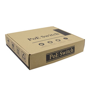 OEMODM kualitas tinggi 120W 8 + 2Port POE Switch standar 10/100MBPS jaringan Switch IP kamera CCTV AP 48V Mini jarak jauh Extender - Product Image 6