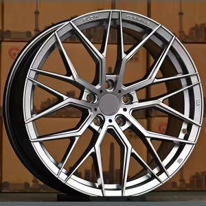 Pour aluminium 35mm nouvelle finition chromée conception à rayons multiples roues modifiées pour <span class=keywords><strong>Audi</strong></span> <span class=keywords><strong>A4</strong></span> Shadow Leopard Blade-16/17-18/19 pouces - Product Image 6