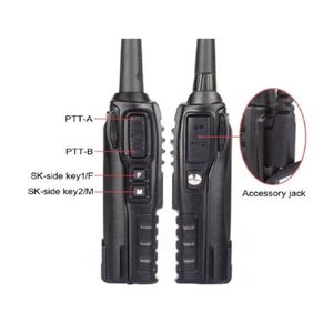 Walkie-talkie <span class=keywords><strong>BF</strong></span> <span class=keywords><strong>Uv</strong></span> <span class=keywords><strong>82</strong></span>, venta al por mayor, superventas, 5-8km, radio de radioaficionado portátil de largo alcance, Walkie Talkie Baofeng Uv82 - Product Image 1