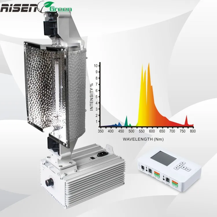 Ticari sera için çift uçlu yüksek basınçlı sodyum ile 1000w Hps ışık sodyum lamba büyümek