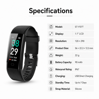 Produsen OEM Gelang Pelacak Kebugaran Siap Pakai di Luar Ruangan untuk Pembelian Hadiah Bisnis
