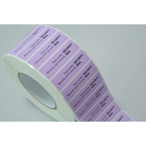 Sigillo di sicurezza Sticker Etichetta di Sicurezza A Prova di <span class=keywords><strong>Manomissione</strong></span> Adesivo - Product Image 3