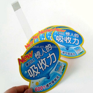 Étiquettes suspendues Sluban, présentoirs rectangulaires en carton, impression offset, étiquettes promotionnelles personnalisées pour présentation en magasin - Product Image 3