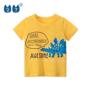 Camiseta de Verano de Algodón para Niños Ropa Infantil de Algodón para Niño - Product Image 3