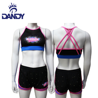 Obtenez Votre Propre Tenue Professionnelle Classique de Cheerleading et de Danse, Tenues d'Entraînement Personnalisées pour Filles