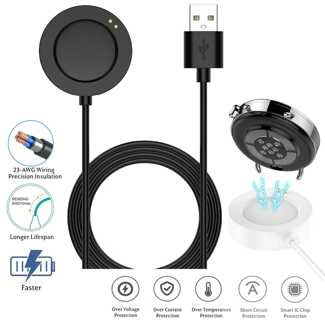 Fast USB Magnetic Charging Cable SmartWatch Charger for Xiaomi Watch S5 S4 S3 S4 S2 for Xiaomi Watch 5 2 Pro