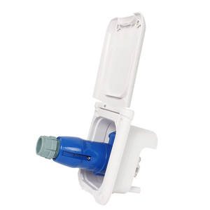 TYTXRV 220V-250V White Color Waterproof 16A External Flush Hook up <strong>Caravan</strong> RV Parts <strong>Plugs</strong> &amp; Sockets - Product Image 2