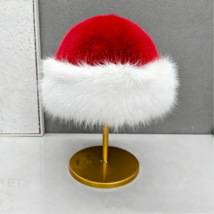 14 Colors Long Plush Thermal Warm Thick Breathable Soft Cozy Stretchy <strong>Winter</strong> Travel Bucket Fur <strong>Hats</strong> Unisex - Product Image 3