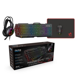 AIKUN 4 In 1 Gaming Combo-RGB Macro <strong>Keyboard</strong>,12800DPI RGB Mouse,Stereo Headset,350*250mm Mousepad,4 In 1 Color Box - Product Image 6