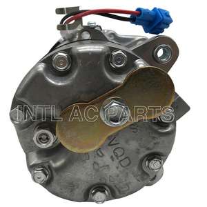 Compresor de Aire Acondicionado para Automóvil de 7V16 6PK 127MM 12V para <span class=keywords><strong>VW</strong></span> CALIFORNIA <span class=keywords><strong>T4</strong></span> Camper 701820805Q 7D0820805Q SD7V16-1118 - Product Image 6