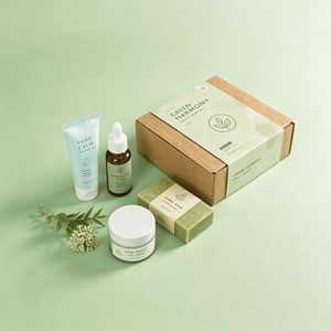 Boîte d'emballage personnalisée pour huile corporelle et soins de la peau, boîte pliable en carton ondulé E, emballage personnalisé pour e-commerce - Product Image 4