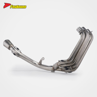 Sistema de escape para motocicleta Forsound Factory a precio mayorista, sistema de sección central delantera corta para Honda CBR650R