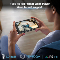2024 baru 4 inci IPS layar sentuh 16GB 1080P HD android MP4 pemutar video dengan wifi dan Bluetooth