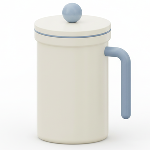 Poubelle à compost de comptoir 3L en gros, design haut de gamme, anti-odeurs, poubelle à déchets de cuisine avec poignée, facile à déplacer pour les déchets de fruits et légumes - Product Image 1
