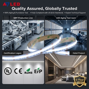 CRI90 RGBW COB LED <b>Strip</b> Light 24V High Density 784Chips/m Dotless Flexible RGBW LED Light <b>Strip</b> for Smart Home Decor - Product Image 1