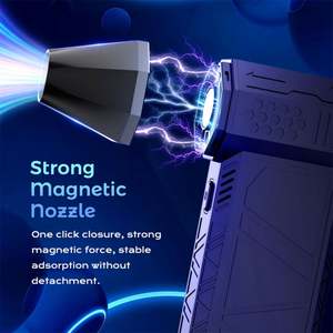 Souffleur de neige super turbo haute vitesse, souffleur de voiture, dépoussiéreur, lumière turbo LED avec ventilateur pour le séchage de la voiture - Product Image 4