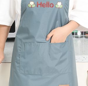 Stylish Red <b>Aprons</b> with Enhanced Water Resistance Adjustable Fit & 2 Pockets Ideal for <b>Chef</b> & BBQ Enthusiasts - Product Image 2