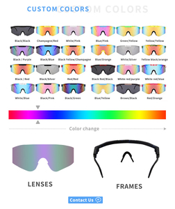 <span class=keywords><strong>Gafas</strong></span> polarizadas antivaho retro americanas para hombre y mujer, <span class=keywords><strong>gafas</strong></span> de sol deportivas personalizadas UV400, 25 colores - Product Image 2