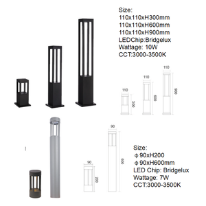 Lámpara de Jardín LED de Aluminio para Exteriores, Resistente al Agua IP65, para Caminos y Paisajes - Product Image 4