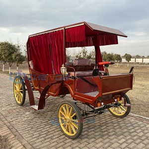 High-quality Electric Sightseeing Carriage Customized Luxury Style Four-wheel Electric Carriage - Product Image 6