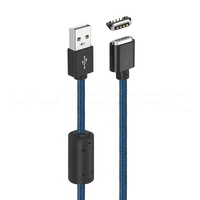 HytePro kabel magnetik 1.0 Meter, kabel pengisian daya dan transfer data 4 pin M903