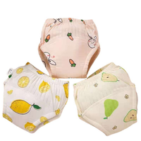Couches lavables jetables pour bébés, 3 tailles, en coton, ajustables, lavables et réutilisables, pour bébés, filles et garçons